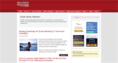 Desktop Screenshot of emailvendorselection.com