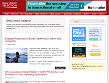 Tablet Screenshot of emailvendorselection.com